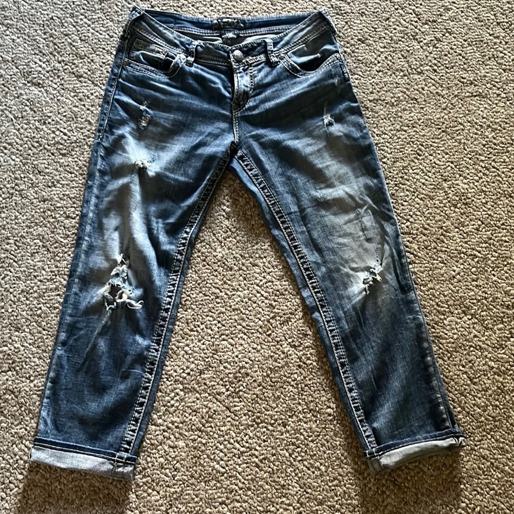 Silver Sam boyfriend jeans